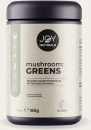 JOY NATURALS mushroom:GREENS Immun Bio Superfood-Mischung Pulver ohne Zusatzstoffe – Bild 1 von 3