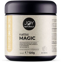 Produktbild von JOY NATURALS Nattokinase Komplex Pulver Bio Vegan ohne Zusatzstoffe