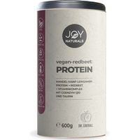 Produktbild von JOY NATURALS vegan-redbeet:PROTEIN Mehrkomponenten Protein Pulver mit Vitaminkomplex, Coenzym Q10 und Taurin, Bio, Glutenfrei und Ohne Zusatzstoffe