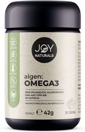 JOY NATURALS vegane Algenölkapseln mit 400 mg DHA und 100 mg EPA – Bild 1 von 2