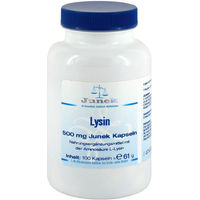 Produktbild von Junek L-Lysin 500 mg Kapseln 100 Stück