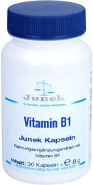 Junek Vitamin B1 3,0 mg Kapseln glutenfrei und laktosefrei für Erwachsene – Bild 1 von 1