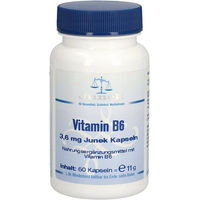 Produktbild von Junek Vitamin B6 3,6 mg Kapseln für Erwachsene 60 Stück