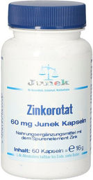 Junek Zinkorotat 60 mg Kapseln – Bild 1 von 1
