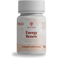 Produktbild von Just Jane Energy Renew Coenzym Q10 mit Vitamin B12 Ubiquinon Kapseln ohne Zusatzstoffe 60 Stück