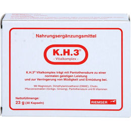 K.H.3 Vitalkomplex Kapseln von Esteve Pharmaceuticals GmbH 30 Stück – Bild 1 von 1