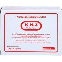 Produktbild von K.H.3 Vitalkomplex Kapseln von Esteve Pharmaceuticals GmbH 30 Stück