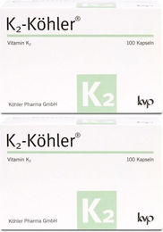 K2-Köhler K2 MK-7 200 µg Kapseln glutenfrei und laktosefrei von Köhler Pharma GmbH – Bild 1 von 1