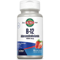 Produktbild von KAL Adenosylcobalamin B12 ActivMelt Tabletten 90 µg vegan ohne Zusatzstoffe