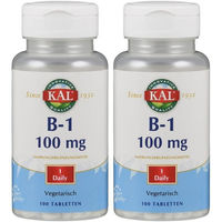 Produktbild von KAL B1 Thiamin 100 mg Tabletten vegan und glutenfrei