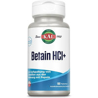 Produktbild von KAL Betain HCl Tabletten ohne Zusatzstoffe 100 Stück