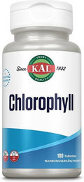 KAL Chlorophyll Tabletten vegetarisch ohne Zusatzstoffe 100 Stück – Bild 1 von 2