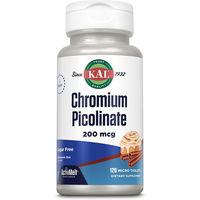 Produktbild von KAL Chrom Picolinat 200 mcg ActivMelt Tabletten 120 Stück ohne Zusatzstoffe für Sportler