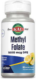 KAL Folsäure Methylfolat 1000 mcg Lutschtabletten bioaktiv vegan – Bild 1 von 4