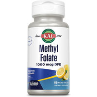 Produktbild von KAL Folsäure Methylfolat 1000 mcg Lutschtabletten bioaktiv vegan