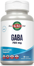 KAL GABA 750 mg Tabletten 90 Stück vegan und glutenfrei – Bild 1 von 4