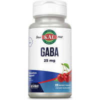 Produktbild von KAL GABA ActivMelt Schmelzfilm 25 mg 120 Stück vegan glutenfrei Kirsch Geschmack