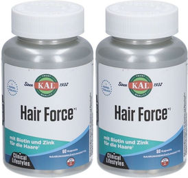 KAL Hair Force Nährstoffmischung mit Biotin, Zink und Selen in Kapseln für Männer und Frauen, 60 Kapseln – Bild 1 von 1