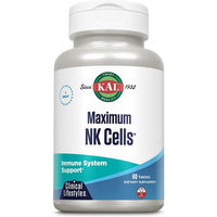 Produktbild von KAL Immun Tabletten mit Vitalpilzen und Beta Glucan sowie Lärchenextrakt vegan 60 Stück