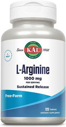KAL L-Arginin 1000 mg Tabletten vegan 120 Stück – Bild 1 von 1