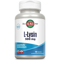 Produktbild von KAL L-Lysin 500 mg Tabletten vegan glutenfrei 100 Stück