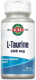 KAL L-Taurin 500 mg Tabletten vegan glutenfrei 60 Stück – Bild 1 von 3