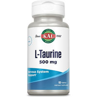 Produktbild von KAL L-Taurin 500 mg Tabletten vegan glutenfrei 60 Stück