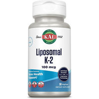 Produktbild von KAL Liposomales K2 MK-7 100 mcg Kapseln vegan glutenfrei ohne Zusatzstoffe 30 Stück