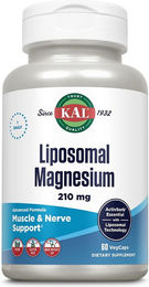 KAL Liposomales Magnesiumoxid 210 mg Kapseln vegan glutenfrei ohne Zusatzstoffe – Bild 1 von 4
