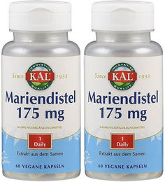 KAL Mariendistel-Extrakt 175 mg vegetarische Kapseln 60 Stück – Bild 1 von 1