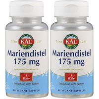Produktbild von KAL Mariendistel-Extrakt 175 mg vegetarische Kapseln 60 Stück