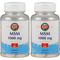 Produktbild von KAL MSM 1000 mg Schwefel Tabletten vegan glutenfrei für Erwachsene
