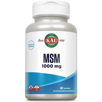 Produktbild von KAL MSM 1000 mg Tabletten vegan und glutenfrei 80 Stück