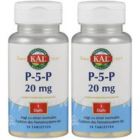 Produktbild von KAL P-5-P Pyridoxal-5-Phosphat Vitamin B6 Tabletten 20 mg