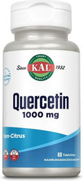 KAL Quercetin 1000 mg Tabletten 60 Stück vegan glutenfrei – Bild 1 von 4