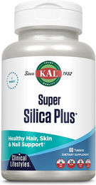 KAL Silica Plus Kieselerde Tabletten vegan glutenfrei ohne Zusatzstoffe 60 Stück – Bild 1 von 4