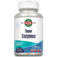 Produktbild von KAL Super Enzymes Multi-Enzym-Komplex Tabletten vegan und glutenfrei