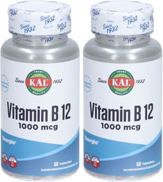 KAL Vitamin B12 1000 µg Tabletten – Bild 1 von 1