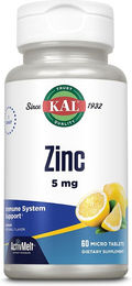 KAL Zink 5 mg ActivMelt Lutschtabletten vegan glutenfrei 60 Stück – Bild 1 von 4
