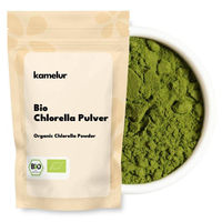 Produktbild von Kamelur Bio Chlorella Pulver grün vegan 500g