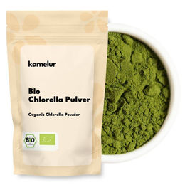 Kamelur Bio Chlorella Pulver grün vegan ohne Zusatzstoffe 1kg – Bild 1 von 3