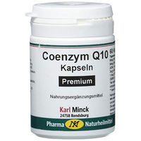 Produktbild von Karl Minck Coenzym Q10 Ubiquinon 100 mg Kapseln vegan gluten- und laktosefrei 60 Stück