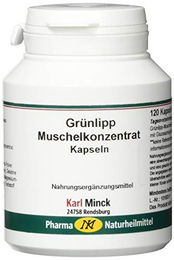 Karl Minck Grünlipp Muschelpulver Kapseln 500 mg 120 Kapseln – Bild 1 von 1