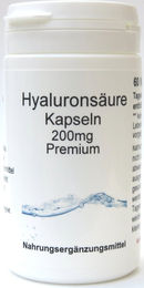 Karl Minck Hyaluronsäure 200 mg Premium Kapseln, 60 Stück, vegan, vegetarisch, glutenfrei und laktosefrei – Bild 1 von 1
