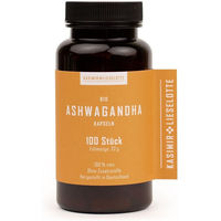 Produktbild von Kasimir + Lieselotte Bio Ashwagandha Kapseln vegan ohne Zusatzstoffe