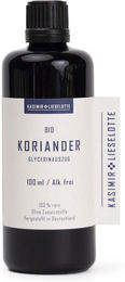 Kasimir + Lieselotte Koriander Tinktur Bio Vegan Alkoholfrei 100 ml Tropfen – Bild 1 von 1