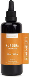Kasimir + Lieselotte Kurkuma Tinktur Bio mit Piperin vegan 100 ml – Bild 1 von 3