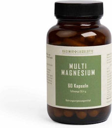 Kasimir + Lieselotte Multi Magnesium Komplex Kapseln vegan ohne Zusatzstoffe – Bild 1 von 1