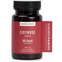 Produktbild von Kasimir+Lieselotte Zistrose Kapseln Bio Vegan