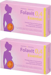 KELA FOLAVIT 0.4 Wesentlich Kapseln vegan für Frauen, Schwangere und Stillende – Bild 1 von 1